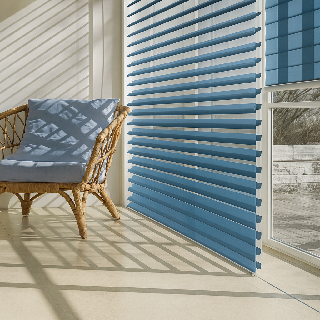 Triple shades - layered light control